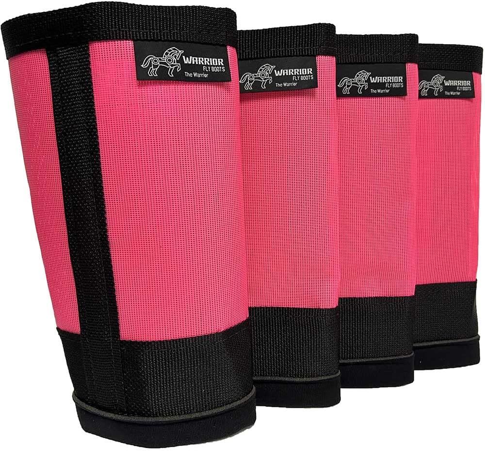 Muvado equine leg guards showing the protective webbed lining.