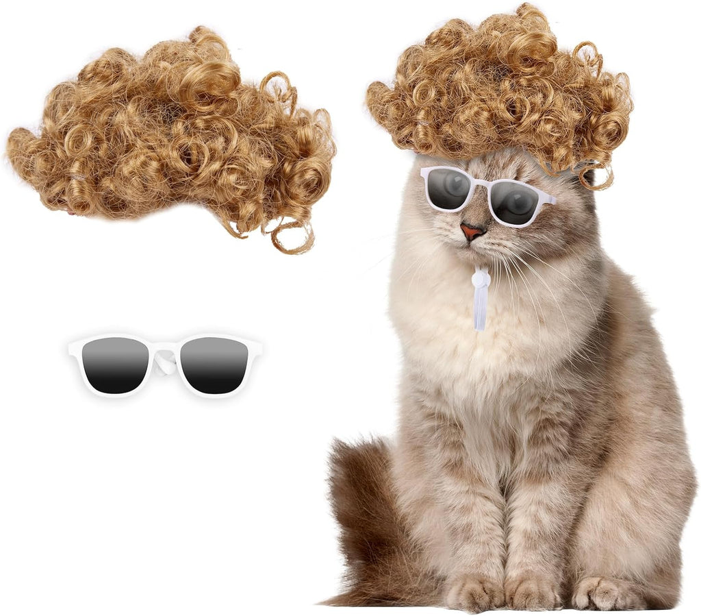 HOWWFALY funny puppy hair accessory for christmas holiday photos