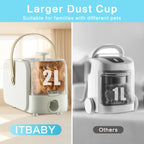 ITBABY low noise pet hair vacuum cleaner tool kit for sensitive dogs