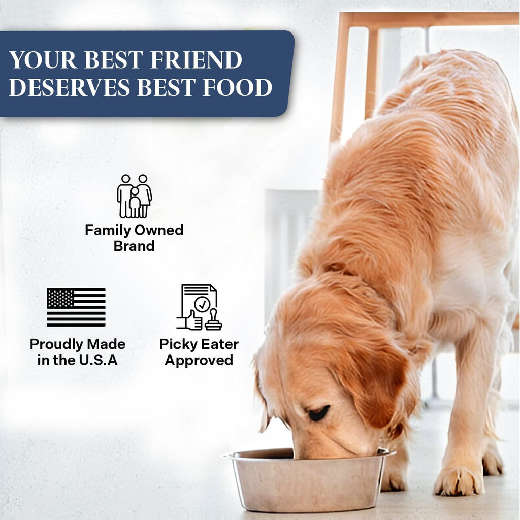 Healthy Dogma lamb recipe dog food nutrition label