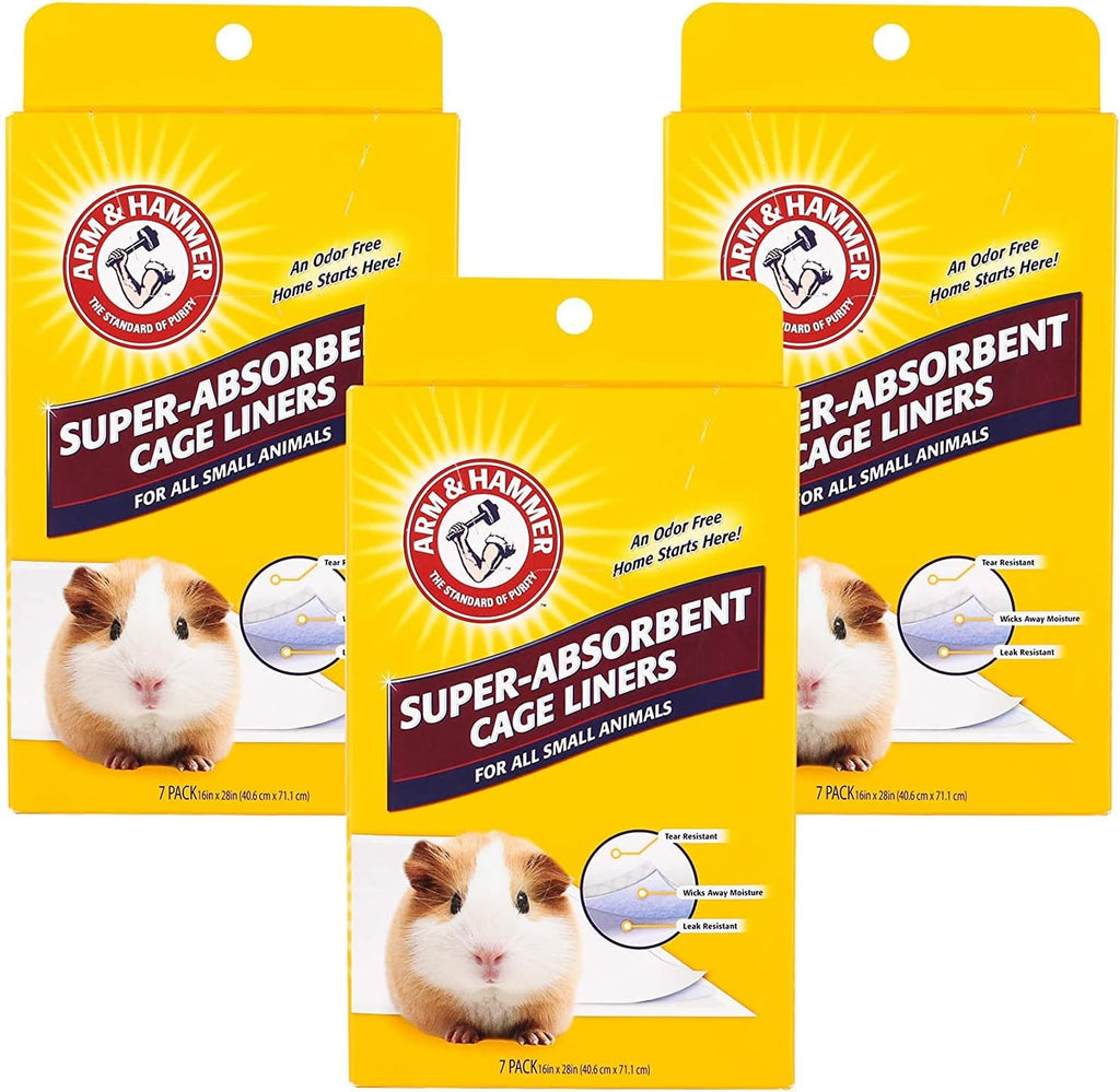 Arm and Hammer small animal odor control liner branding label