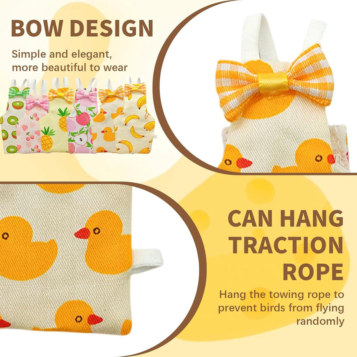 AQOYNQ small pet diaper demonstrating breathable cotton fabric