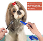 Boao dog eye grooming tools showcasing the premium rustproof build and durable design