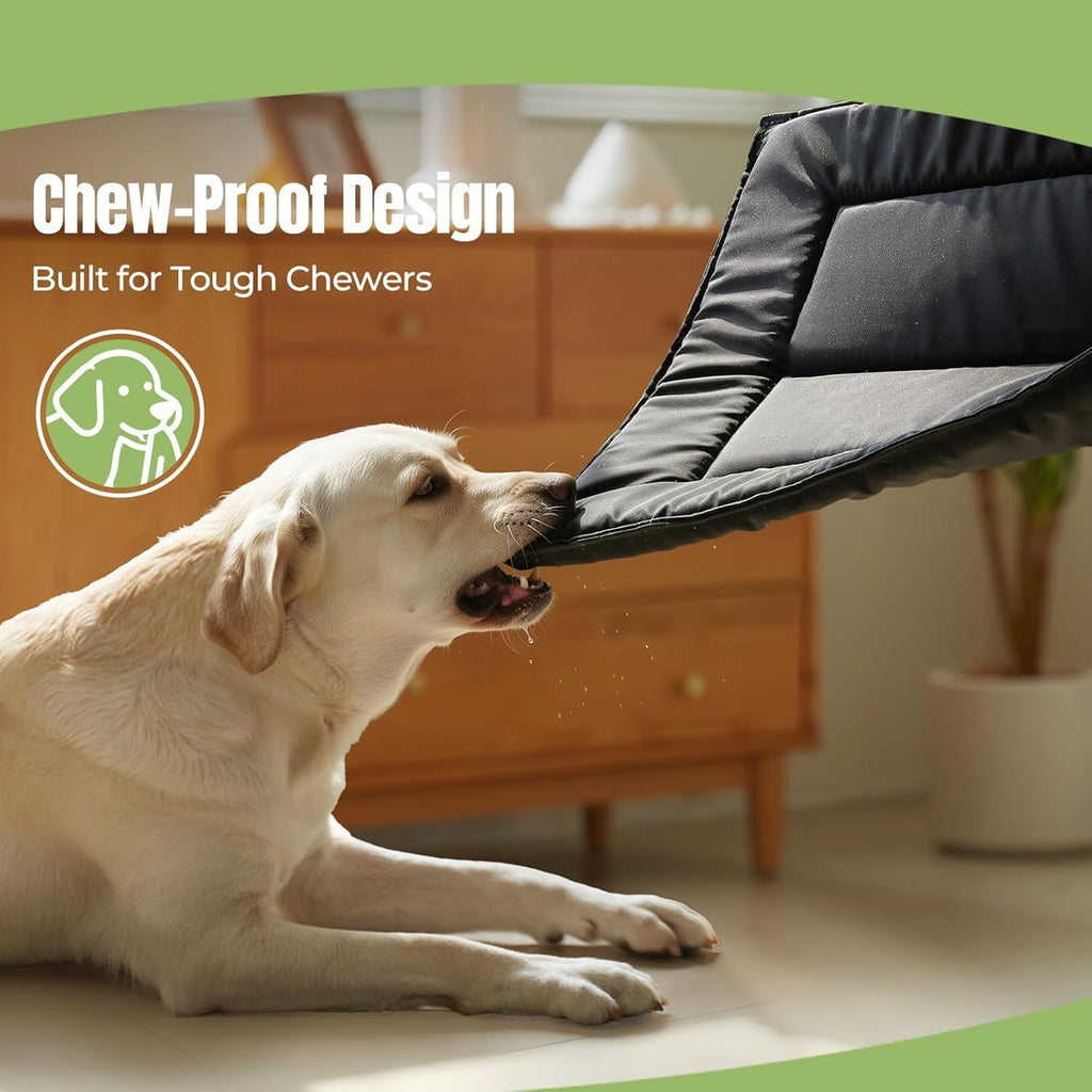 Couzssyhi indestructible dog crate pad fabric detail