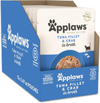 Applaws Natural Wet Cat Food in Broth, Limited and Natural Ingredients, High Protein with No Artificial Additives, Fish Variety Selection in Broth (12 x 2.47oz Pouches) - Image 9