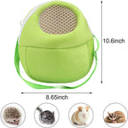 Hypeety small pet sling carrier showing breathable mesh material