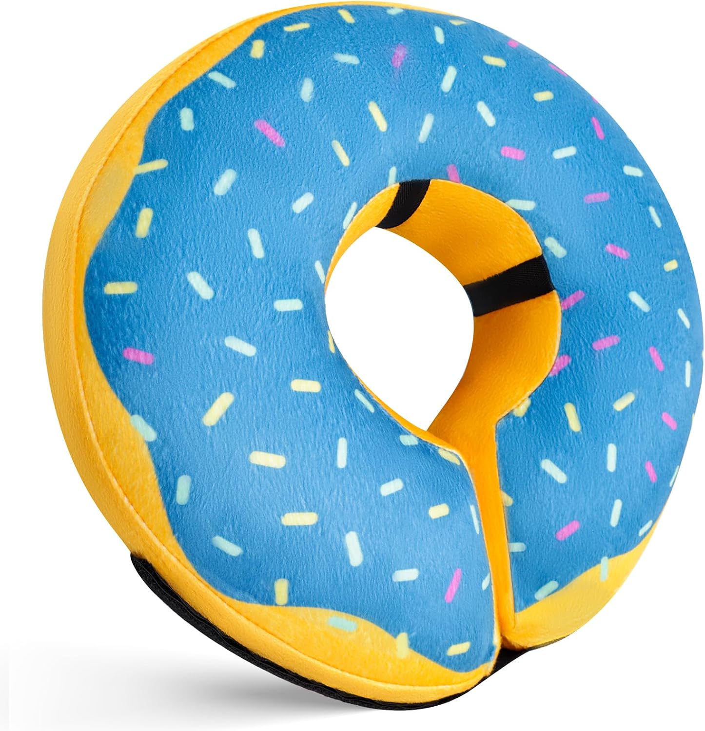 Inflatable Dog Cone Collar for After Surgery, Doggie Neck Blow up Donut Recovery ECollar, Soft Adjustable Dog Cone for Small Medium Large Dogs and Cats - Image 9
