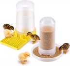 2 Pack Quail Water Feeder, Anti Drowning Design, 400ml - Image 8