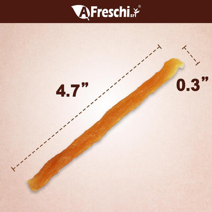 Close up of A Freschi Srl high protein chicken sticks