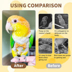 KURTOPLLY 5 piece bird diaper set layout