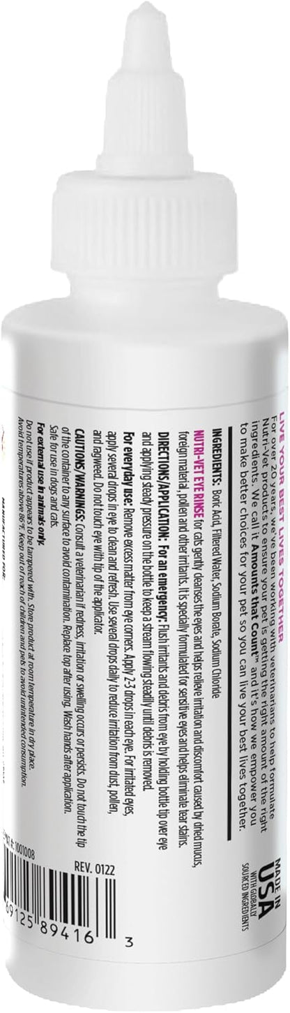 Nutri-Vet cat eye health supplies for seasonal allergies