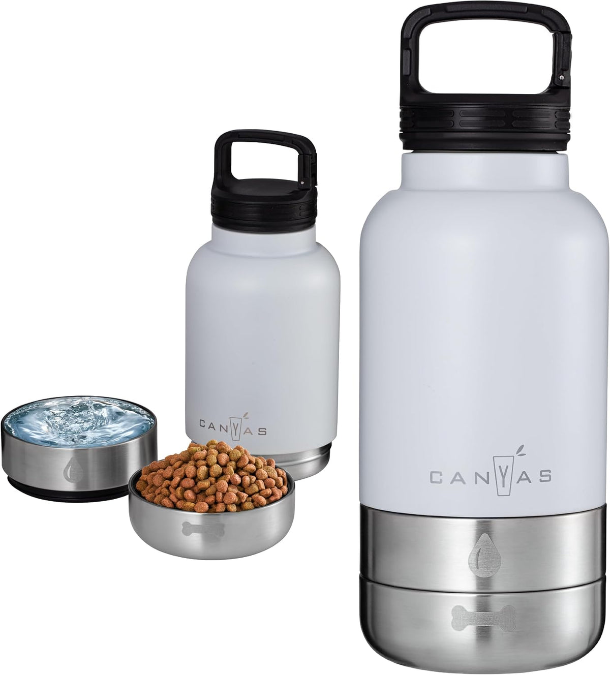 Authentic imported pet water bottle for travel and road trips