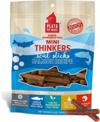 Plato Pet Treats Air Dried Dog Treats Salmon Thinkers Sticks, Natural Dog Treats, Real Meat, Air Dried, Made in the USA, 10oz - Image 10
