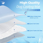 Tivray reversible pet mat cooling nylon side