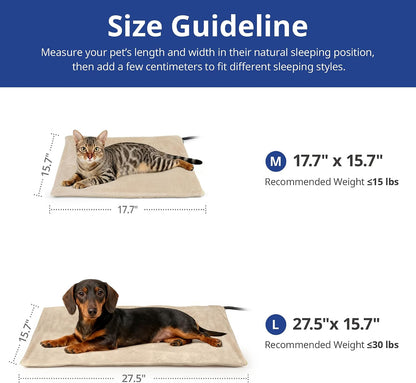 NICREW 30 Watts electric pet warmer details