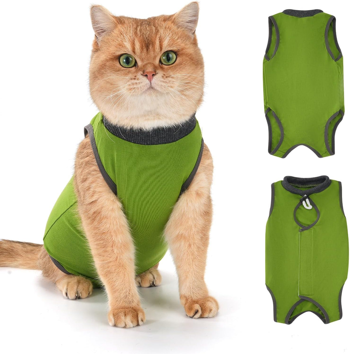 Avont cat recovery suit packaging and size label