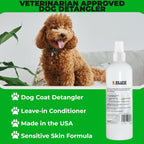 USA imported professional dematting spray for dogs with long fur and sensitive skin