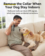 Gladsmile imported electric dog collar with adjustable training modes