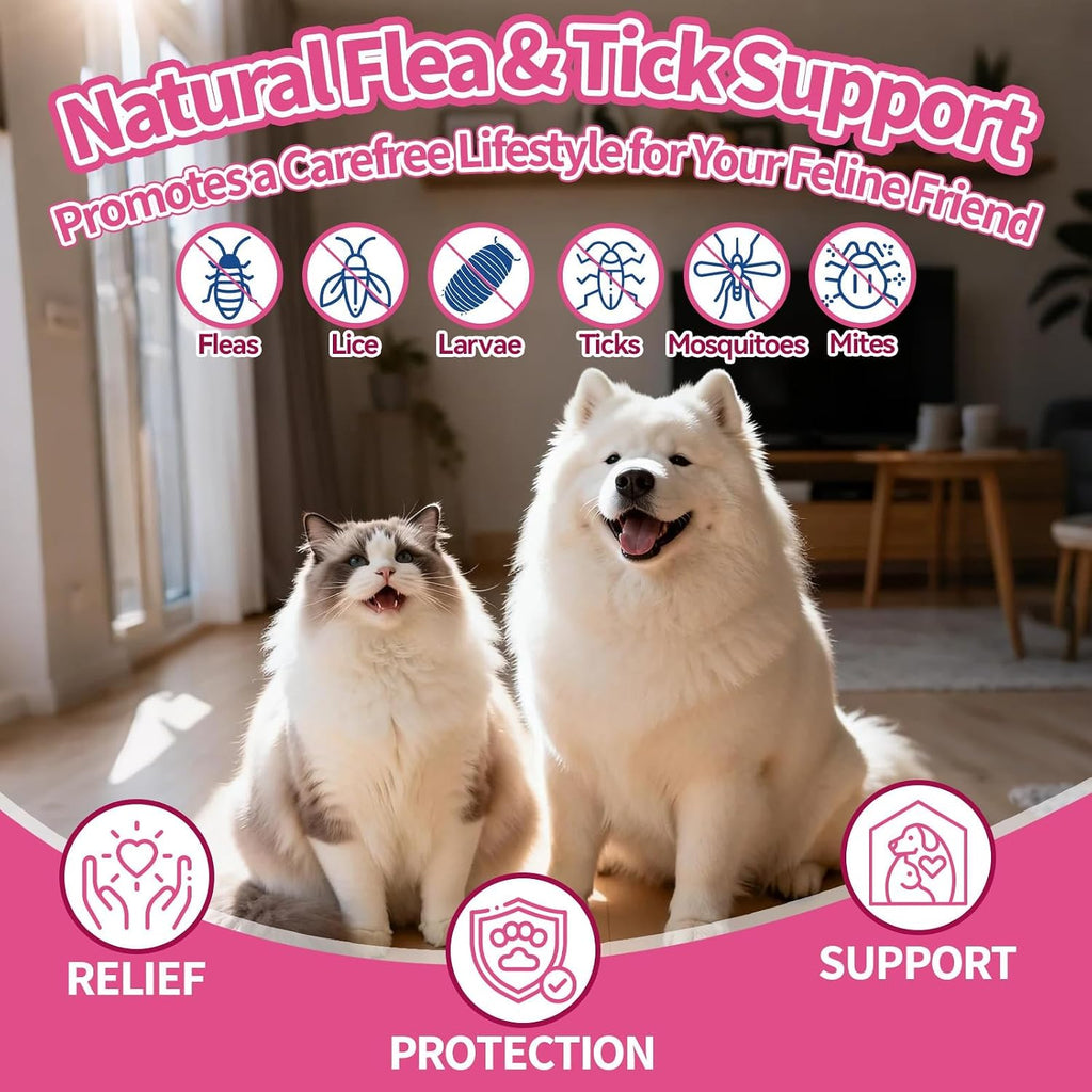 Wagmee pet defense drops bottle showing dosage instructions