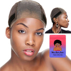 Ewaidi lace wig grip cap front view brown color