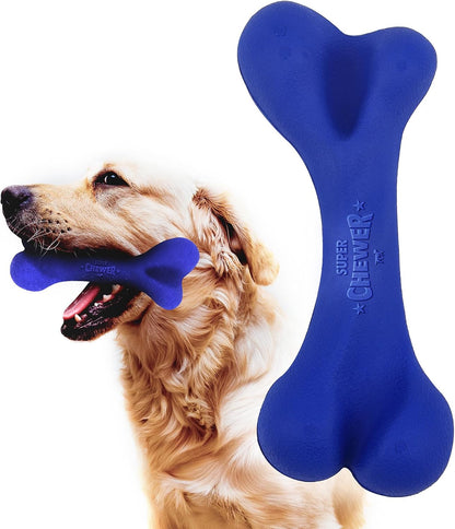 SuperChewer Tough Tug-of-War Flying Disc Toy | Lifetime Replacement | Strong Natural Rubber | Great Tug Disc Fetch Toy for Dogs | Ultra Durable Chew Toys for Aggressive Chewers | For All Breeds - Image 9