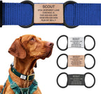 Personalized Dog Tags by ROAD iD | Silent & Durable | Jingle-Free Slide-On Design | Stainless Steel Name Tag Fits Any Collar | Multiple Colors & Sizes for Your Pet's Unique Style - Image 13
