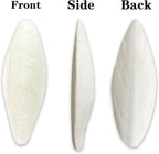 4.7-5.1'' Cuttlebone for Parakeets Cuttlebone for Birds - Natural Cuttlefish Bone Bulk Chew Toy Bird Bites Calcium Stone for Canaries Tortoises,Snails,Reptiles,Parrots,Cockatiel-20PCS - Image 2