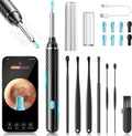 Coonyes ear wax removal tool camera front view with dark gray handle