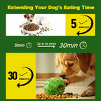 Zhierde treat ball being used as a slow feeder for kibble
