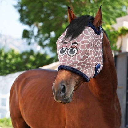 Harrison Howard horse fly mask showing dense mesh protection