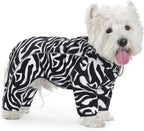 Close up of warm breathable fleece material on dog clothing.