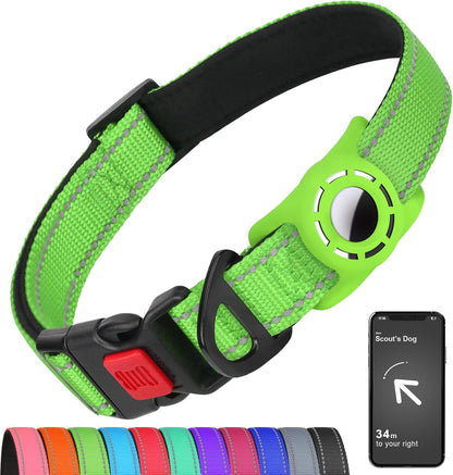 Adjustable nylon strap mechanism on Erbine small dog collar