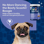 NaturVet No Scoot for Dogs with pumpkin label details