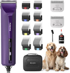 FuzzyFix AmpFix Professional Dog Clipper front view with heavy duty motor