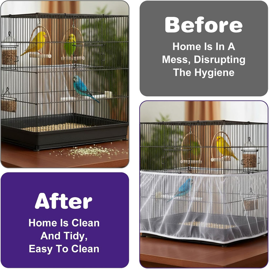 Packaged Kynigo bird cage cover ready for use