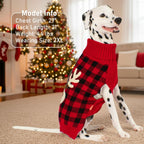 Large size festive pet knitwear ideal for holiday celebrations