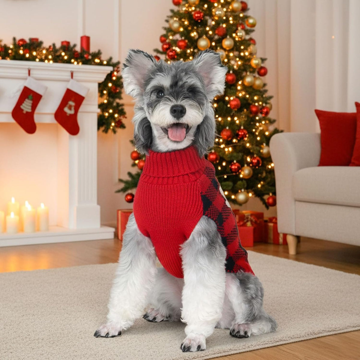 Authentic USA imported KYEESE Christmas dog clothing packaging detail