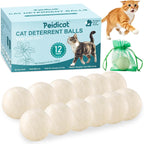 Peidicat natural cat repellent balls 12 pack front view