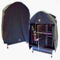 Bonka Bird Toys Cozzzy Cage Cover front view for dome top bird cages