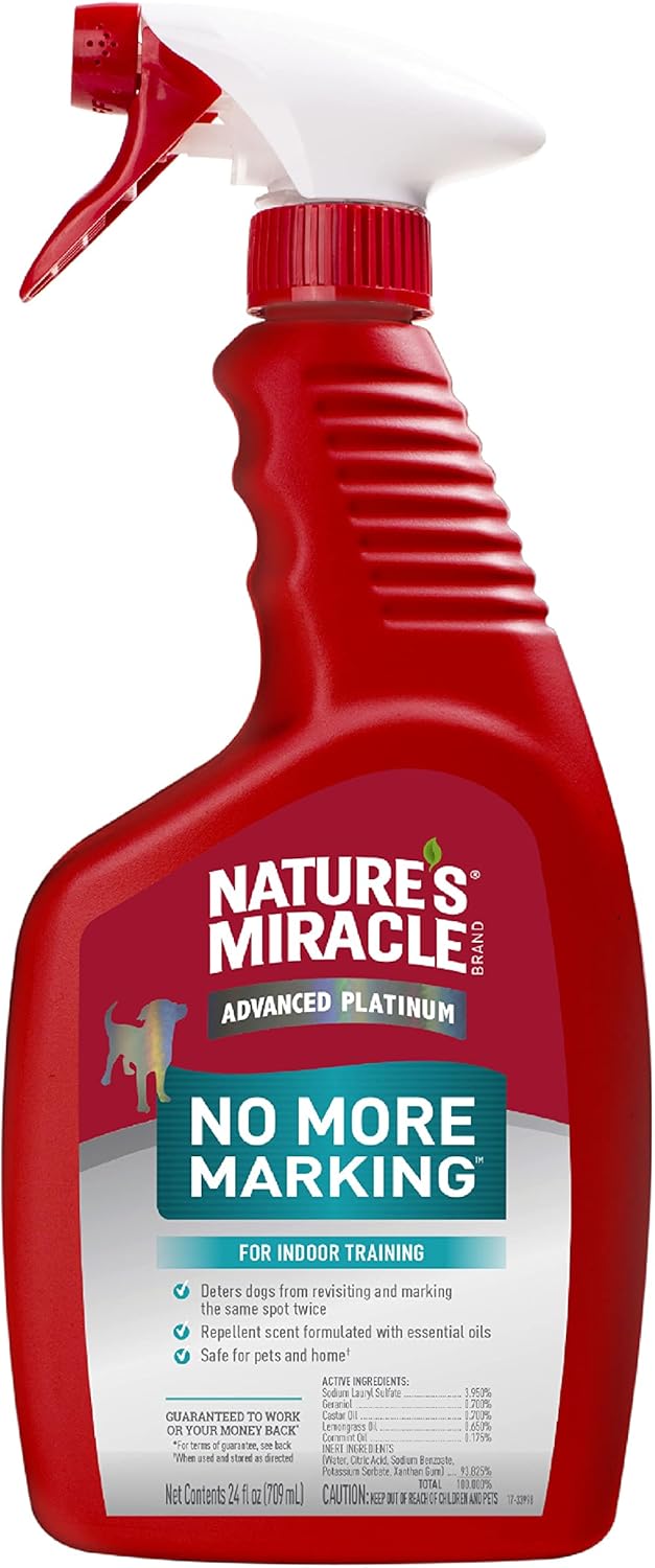 Nature's Miracle Advanced Platinum No More Marking,24 Ounces,Helps Discourage Repetitive Pet Marking,(Pack of 2) - Image 11