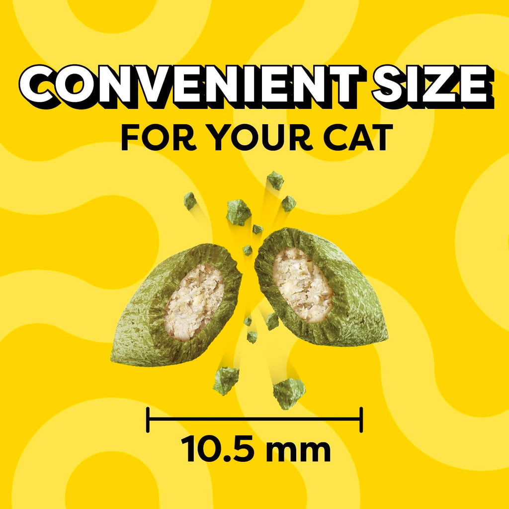 Temptations Cat Treats, Classic Crunchy and Soft Cat Treats, Blissful Catnip Flavor, Catnip Treats, 16 oz. Tub - Image 9