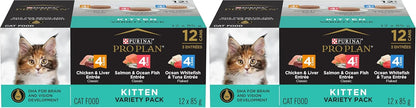 Purina Pro Plan High Protein Wet Kitten Food Variety Pack, DEVELOPMENT Kitten Favorites - (Pack of 24) 3 oz. Cans - Image 13