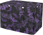 Dog Crate Cover Kennel Cover for Dog Cages Breathable for Wire Cage Indoor Outdoor Primrose Pink Heart Flowers - Image 14