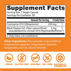 Authentic USA imported Doctor's Best CoQ10 supplement bottle for unisex cardiovascular support
