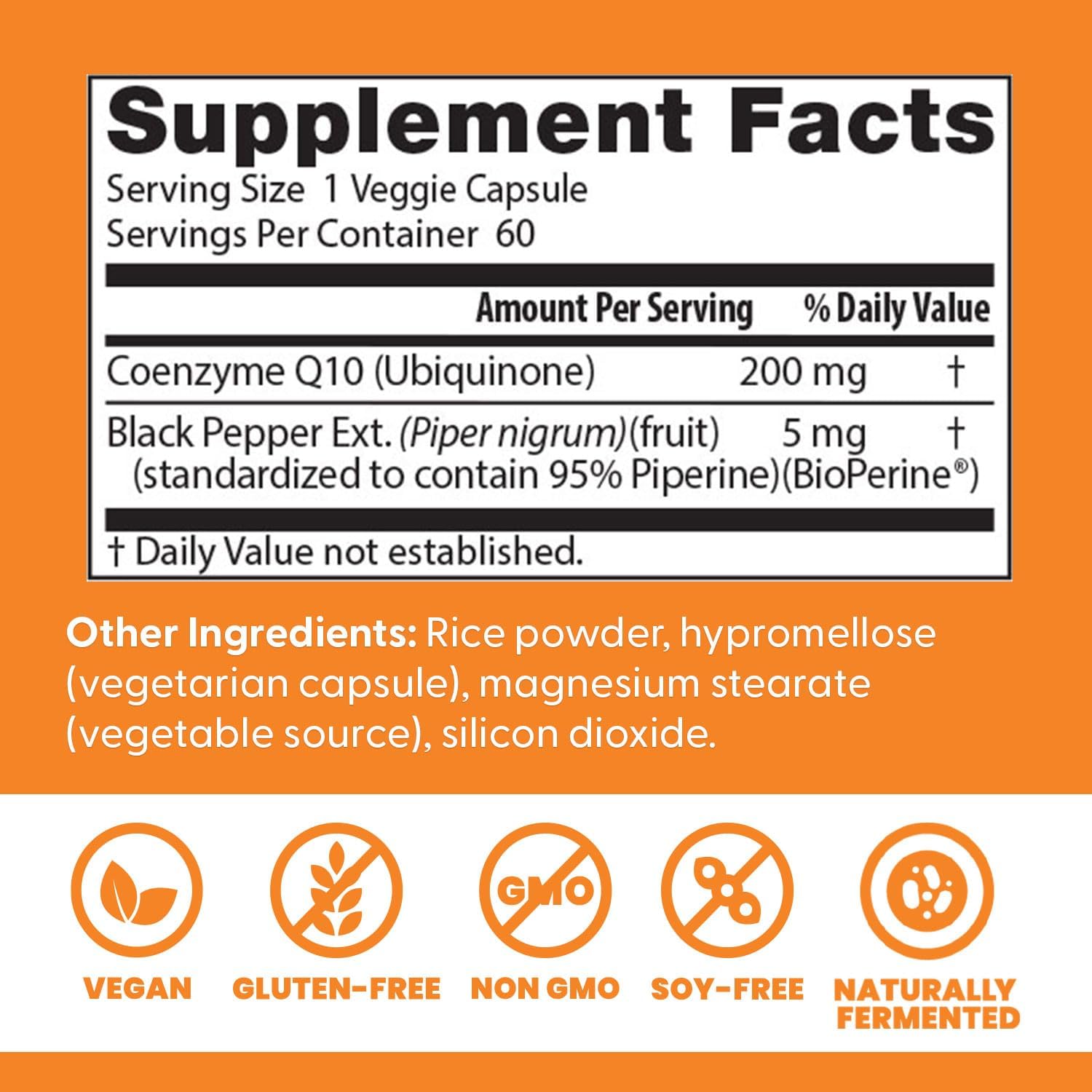 Authentic USA imported Doctor's Best CoQ10 supplement bottle for unisex cardiovascular support