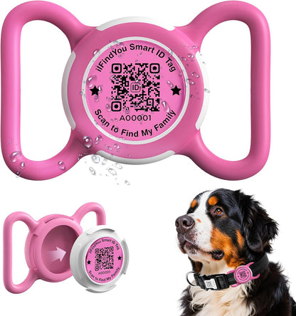 Packaging contents showing the heavy duty imported tracking holder for Indian pet owners