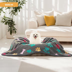 Luciphia imported double sided premium pet blanket throw for furniture protection