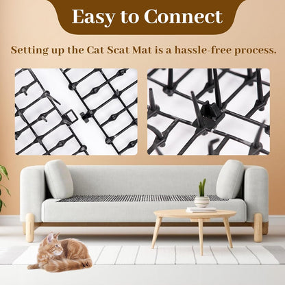 Hmyomina cat scat mat indoor sofa application
