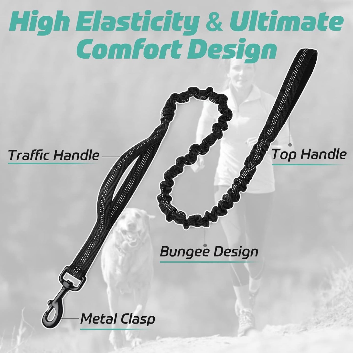 Heavy duty rust proof metal clasp with three hundred sixty degree rotation
