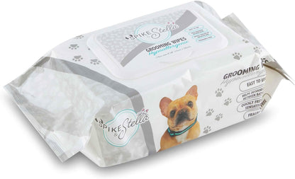 Gentle plant derived formula pet wipes for sensitive skin